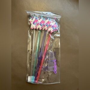 Unicorn 🦄Resuable Straws (4 pack)